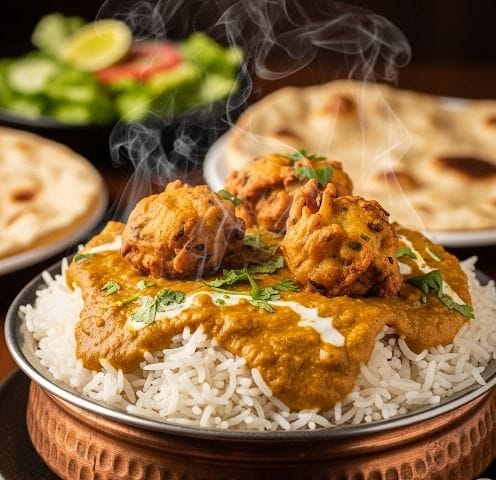 Desi Rasoi Kadhi Chawal