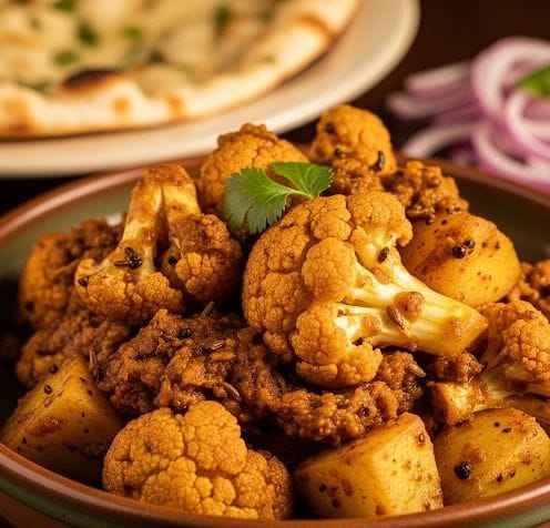 Dry Aloo Gobi Masala