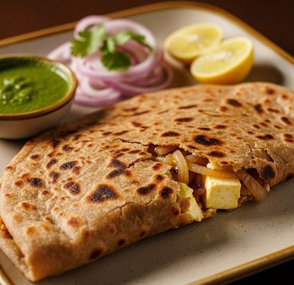 Paneer Pyaza Paratha