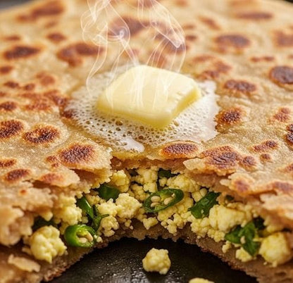 Stuffed Paneer Paratha