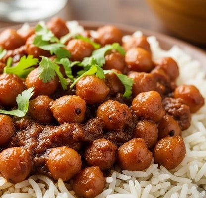 Desi Zaika Chole Chawal
