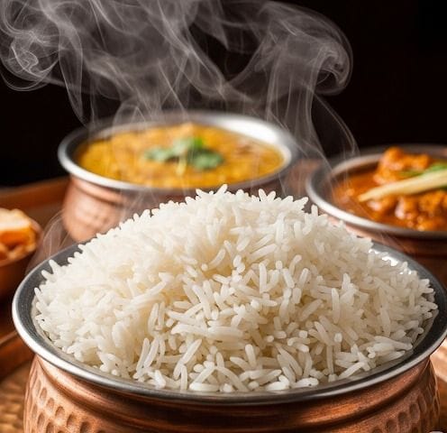 Classic Steamed Plain Rice