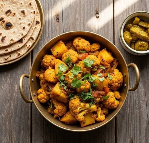 Dry Aloo Gobi Masala