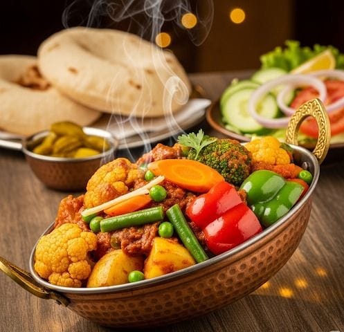 Desi Mix Veg Curry 🥕🌽🥦