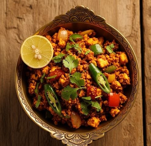 Chatpati Paneer Bhujia Delight 🌶️🧀